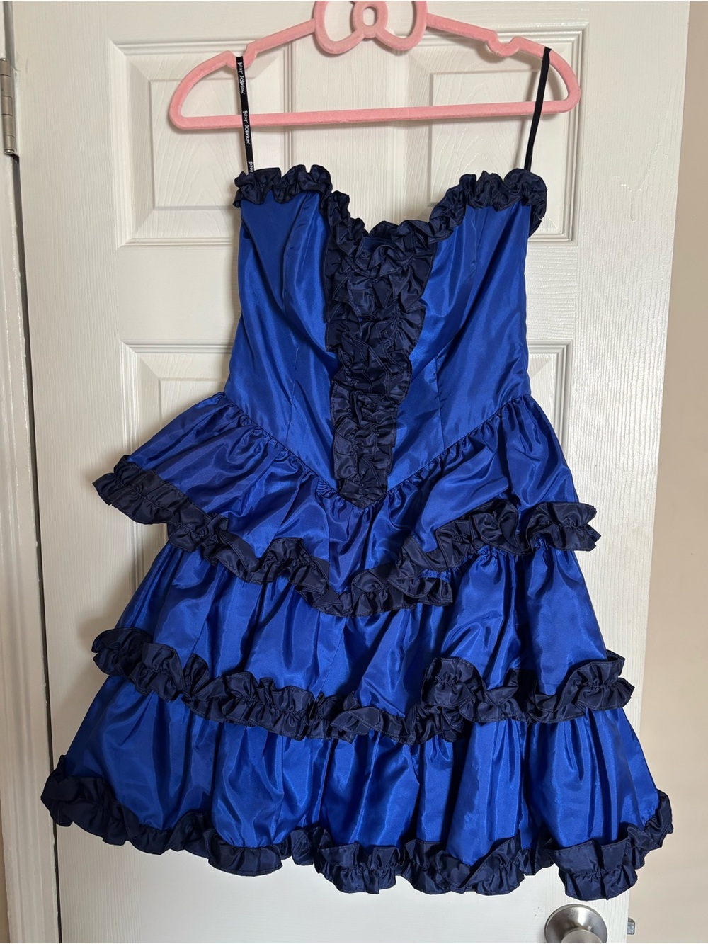 Royal Blue Betsey Johnson Evening Dress